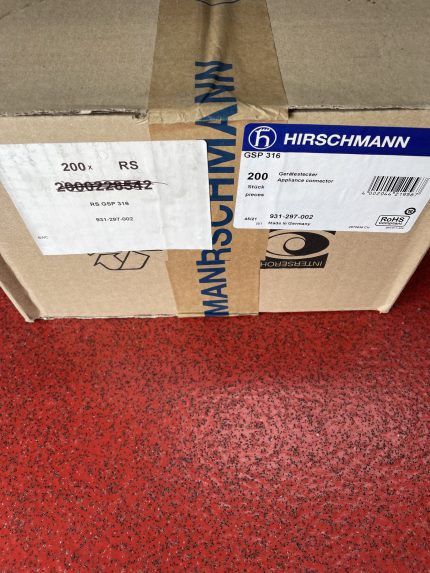 931297002GSP316 - Connector: valve connector; socket; form A; 18mm; male; PIN: 4; 16A